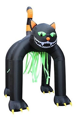 Bzb Goods Jumbo 13 Pies De Altura Halloween Inflatable Gato 