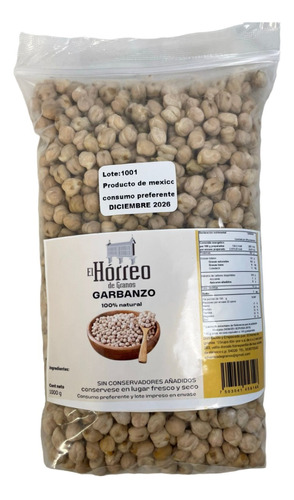 Garbanzo 100% Natural 1 Kilo