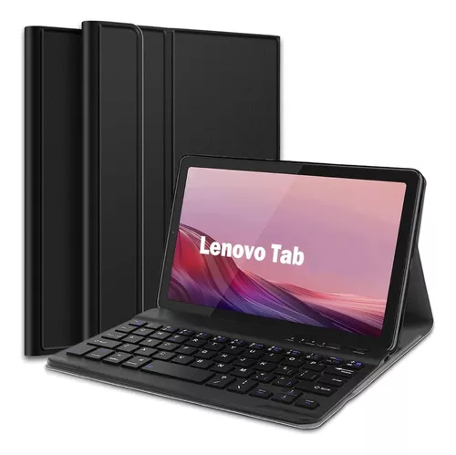 BoxWave Teclado compatible con Lenovo Smart Tab M8 LTE (teclado de BoxWave)  – Teclado Bluetooth SlimKeys, teclado portátil con comandos integrados