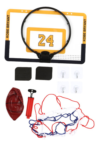 Kit De Canasta De Baloncesto Para Niños, Plegable, Con Ganch