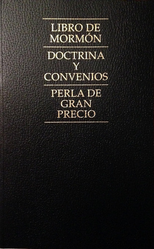 Libro: Libro De Mormon / Doctrina Y Convenios / Perla Gra