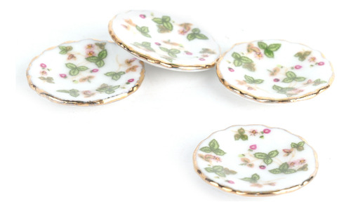 Juego De Tazas De Té Doll House, 15 Unidades, 1/12 Piezas, C