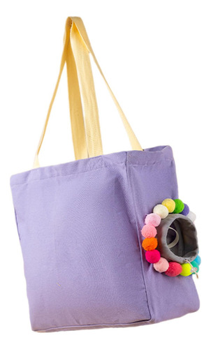 Bolsa De Transporte Para Gatos, Transportador De M Violeta