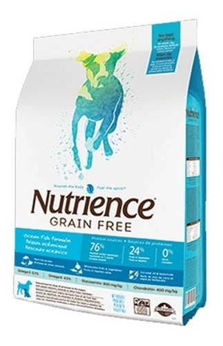 Nutrience Gr.free  Dog Pescado Organico 2,5k