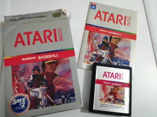 Atari 2600 Juego Baseball