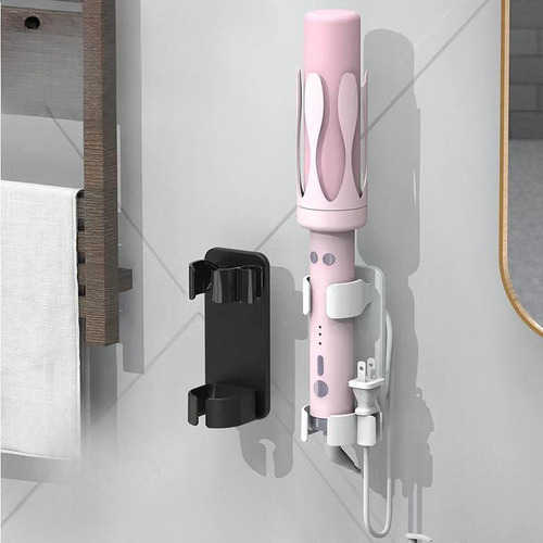 . 3 Soporte Para Rizador De Pelo Montado En La Pared,
