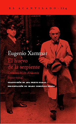 Libro El Huevo De La Serpiente De Xammar Eugenio