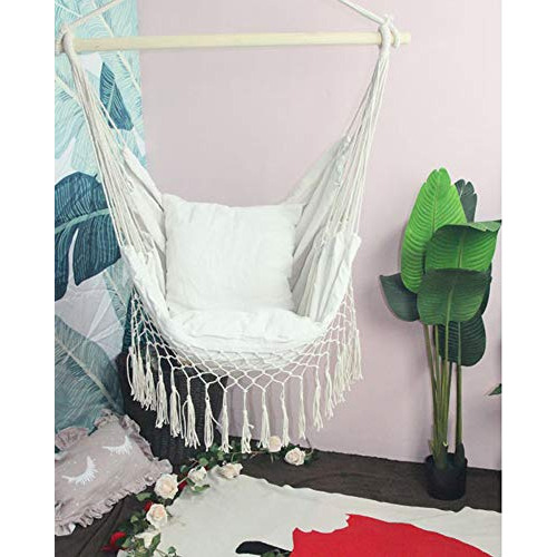 Silla De Techo De Macramé, Columpio De Hamaca Bohemio ...