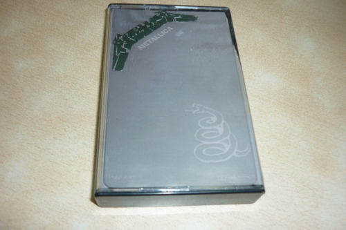 Metallica Black Album Cassette 10 Puntos 