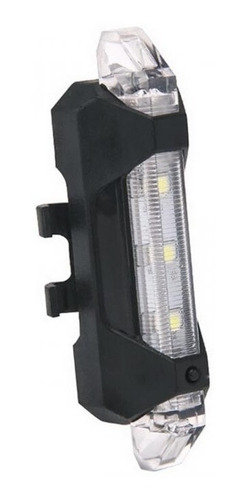 Luces Led Recargables Para Bicicleta Color Blanco