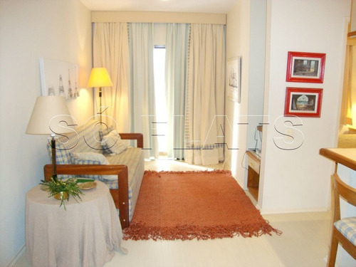 Imagem 1 de 15 de Flat No Jardins Madson Plaza - Sf27
