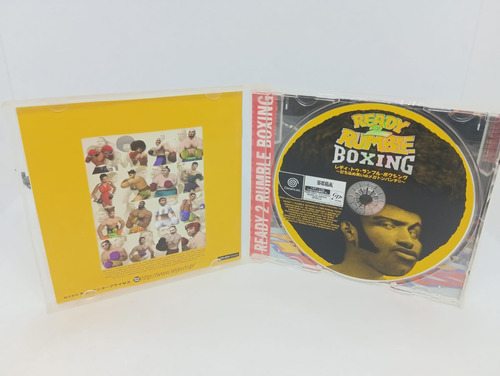 Jogo Boxe Ready 2 Rumble Boxing Sega Dreamcast Original Mídi (Usado)