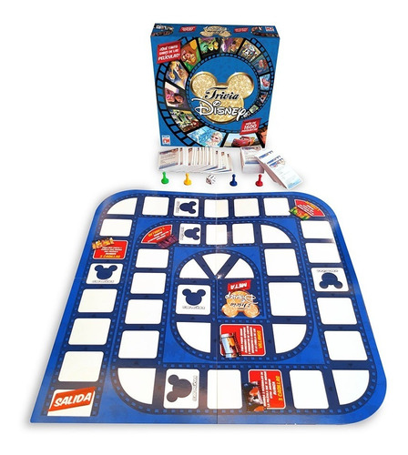 Juego De Mesa Familiar Disney Trivia Mas De 1600 Preguntas