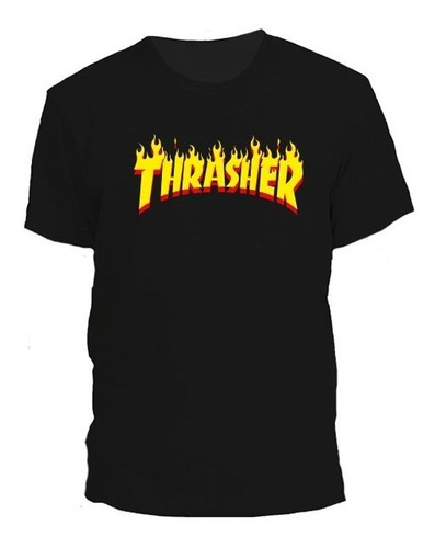 Remera Thrasher Fire