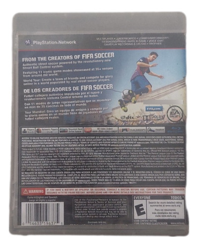 Fifa Street / Ps3 / *gmsvgspcs* (Reacondicionado)