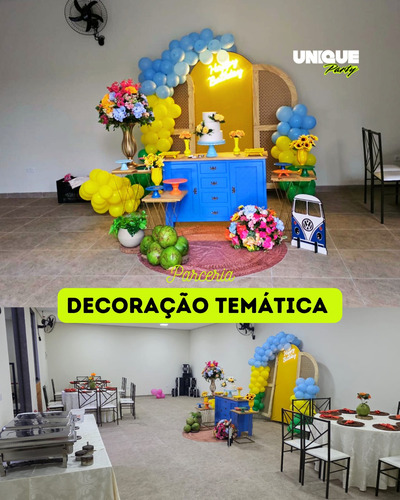 Salão De Festa Com Piscina E Mini Campo