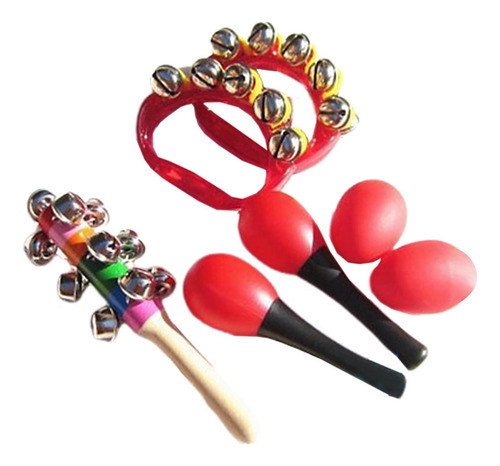 El Instrumento De Percusión Desarrolla Habilidades Rojo