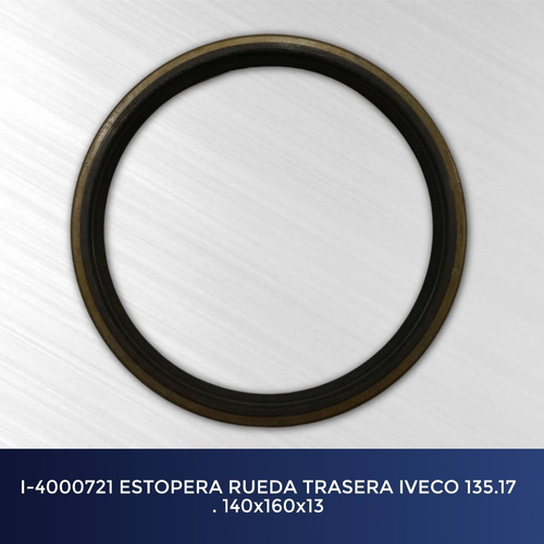 I-4000721 Estopera Rueda Trasera Iveco 135.17 . 140x160x13
