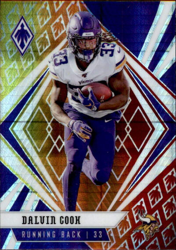 2020 Panini Phoenix Fire Burst 70 Dalvin Cook Tarjeta De Fút