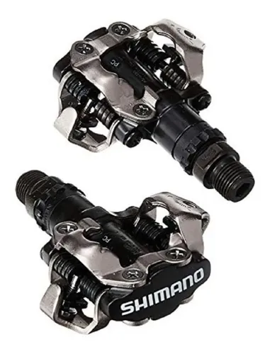 Pedales Shimano Clipless Pd-m520 Bicicleta Mtb Calas Chocles