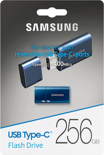 Pendrive Samsung 400mb/s Flash Drive Usb Tipo C 256gb