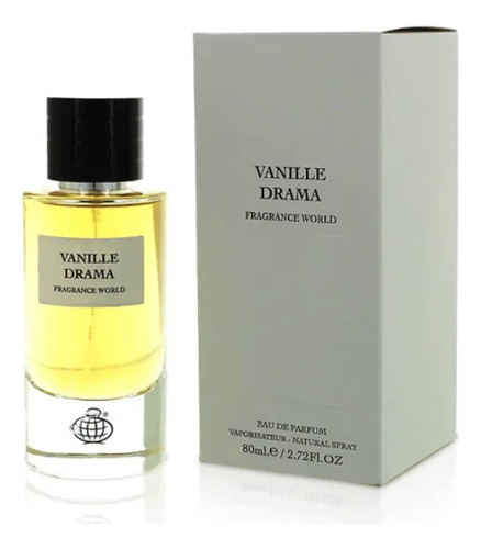 Perfume Fragrance World Vanille Drama 80 Ml Edp Unisex