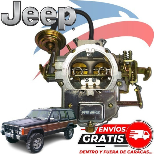 Carburador Completo Para Jeep Wagoneer Limited Xj 1984-1990