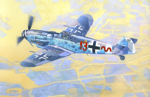 Bf-109 G-6 R6 Bartels   1/72 Mistercraft Envio Gratis
