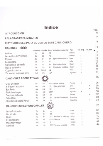 El Cantar Tiene Sentido Libro 1: Cancionero Recreativo...
