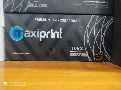 Toner Maxiprint 105x Negro 3000 Pag  Delivery Gratis