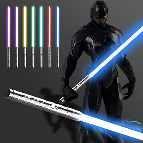Sables De Luz Rgb De 15 Colores Empuñadura De Metal Y ...