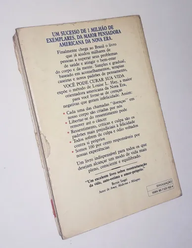 Voce Pode Curar Sua Vida - Louise L. Hay / En Portugués (Usado)