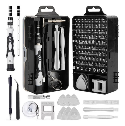 Kit Destornillador 115 En 1 Bisutime