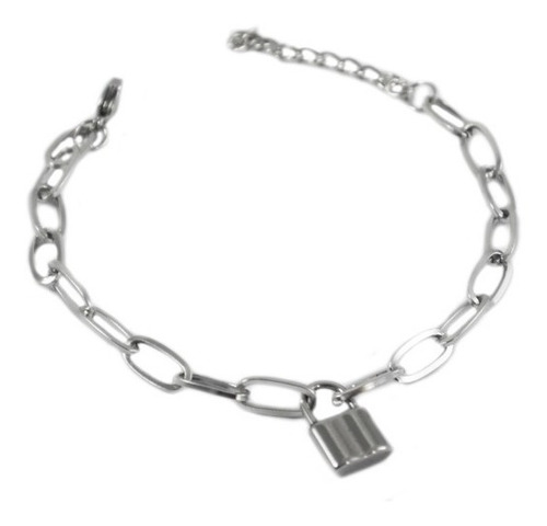 Pulsera Acero Quirúrgico Con Dije