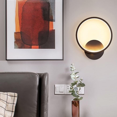 Lámpara Led Kivs Atlanta Aplique Para Pared Diseño Moderno 3 Modos De Luz (p101)