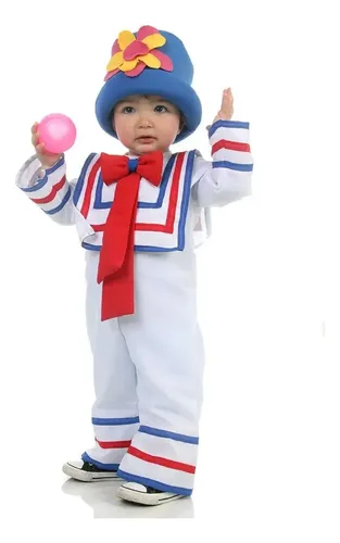 Fantasia Patati 1 Ano Roupa Patati E Patatá Bebê Chapéu | Frete grátis