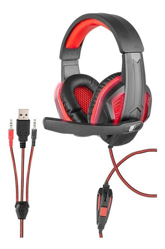 Audífonos Multimedia De Diadema Gamer Mitzu 18-8303 End