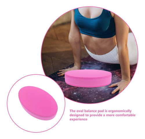 Entrenamiento Ovalado Para Yoga Con Cojín Antideslizante