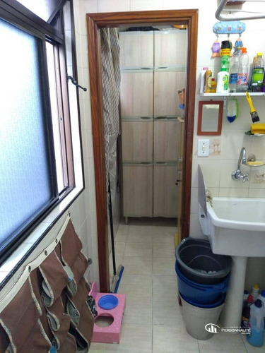 Imagem 12 de 28 de Apartamento Com 3 Dormitórios À Venda, 117 M² Por R$ 415.000 - Boqueirão - Praia Grande/sp - Ap0746