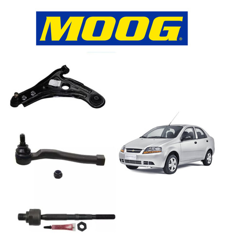 Kit Tren Delantero Meseta Moog Aveo 04-14