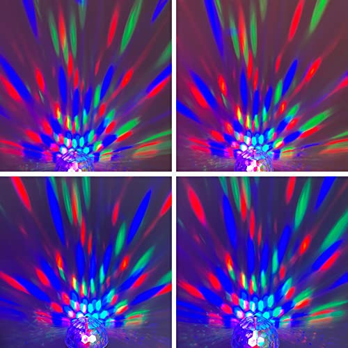 Colorful Rotating Magic Ball Light Colorful Disco Rotat...