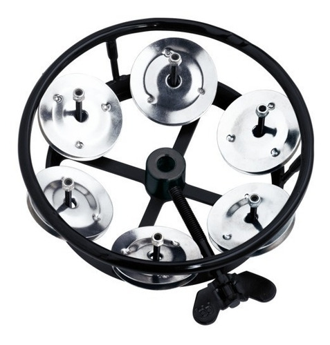 Pandereta Para Hihat Meinl Thh1bk Jingles De Acero