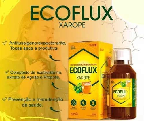 Ecoflux Xarope - Ecofitus - Essencial como sua saúde