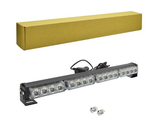 Baliza De 16 Led Estrobo 12-24volt, Con Controlador