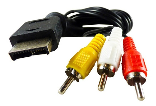Cable A/v Audio Y Video Play Ps2 Ps3 Tv 3 Rca 1,8 Metros