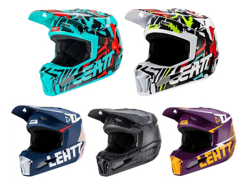 Capacete Leatt Moto 3.5 Motocross Trilha Enduro Barato