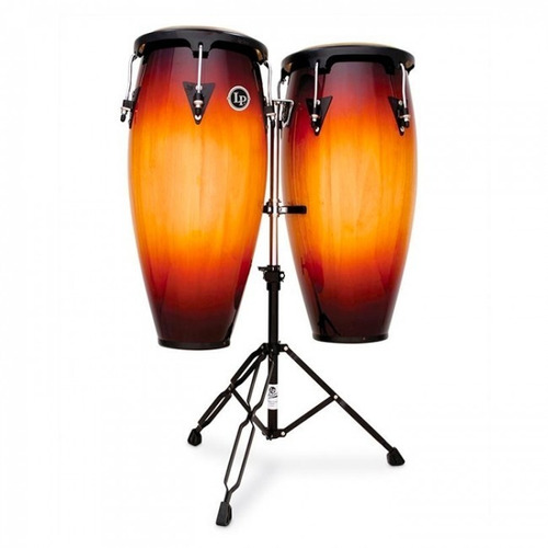 Set Conga Madera Latin Percussion Lp646ny Vsb,10 11 Lp646