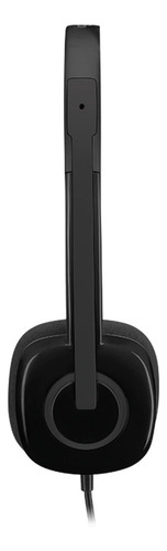 Logitech Audífonos Con Micrófono H151 Alámbrico 3.5mm Negro