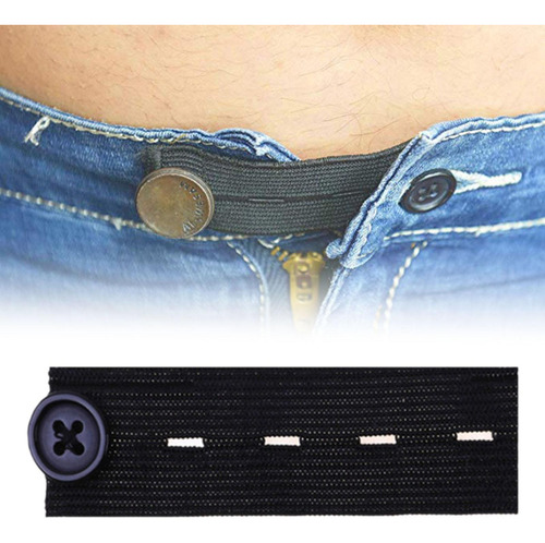 2 Pantalones Elásticos Extensor De Cintura Sujetador De