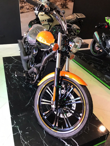 Imagen 12 de 20 de Kawasaki Vulcan 900 Custom 2022 0km Naranja